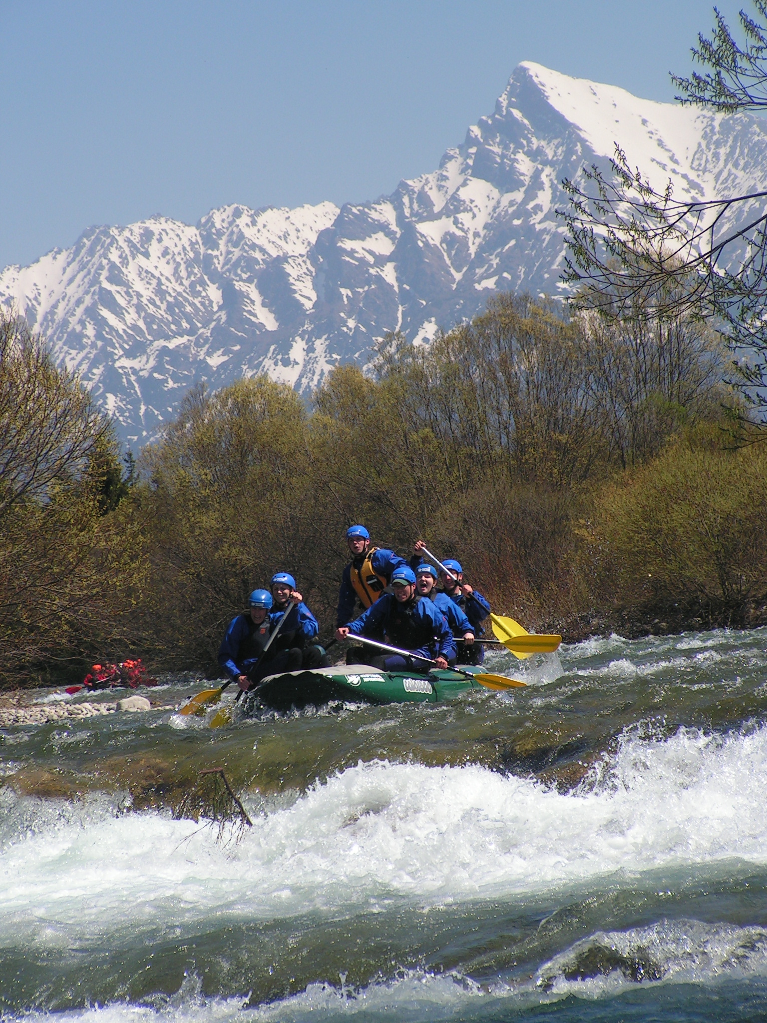 Rafting na rieke Belá